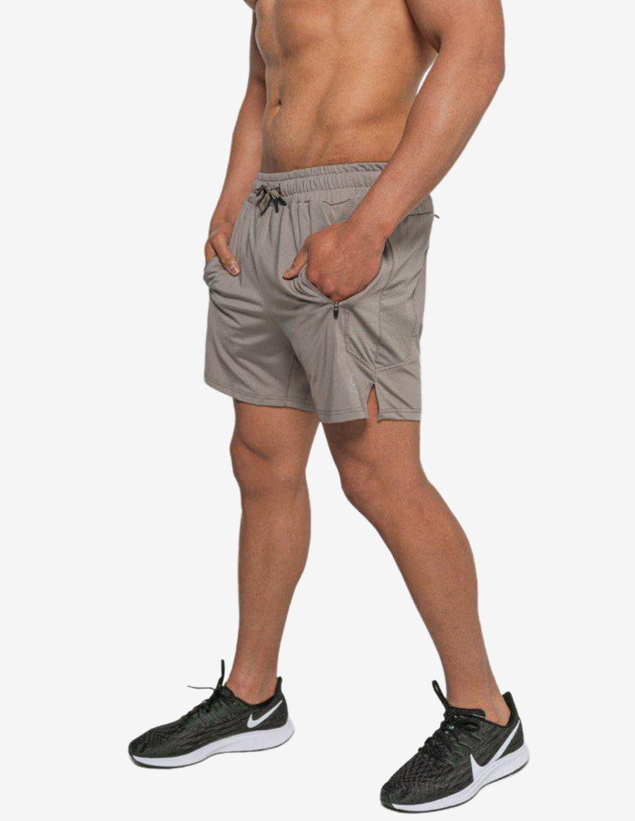 Guru Muscle Intricate Shorts - Grey