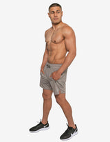 Guru Muscle Intricate Shorts - Grey, view 3