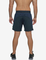 Guru Muscle Intricate Shorts - Navy, view 2