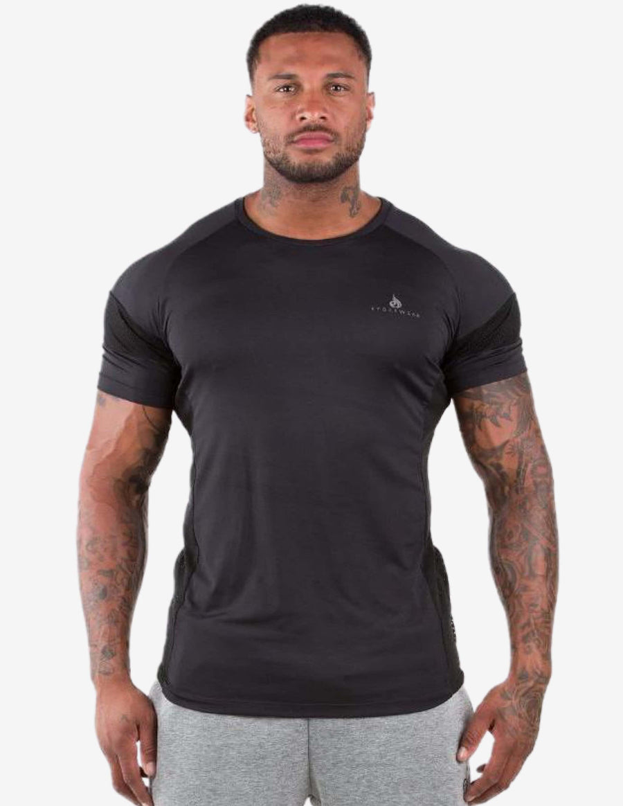 Guru Muscle IRON T-SHIRT BLACK