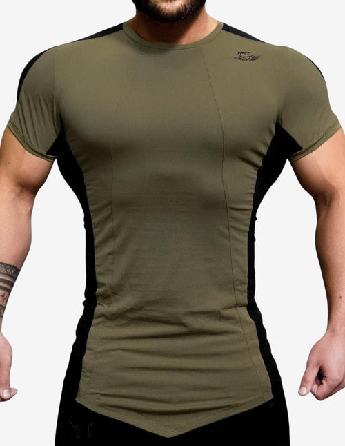 Guru Muscle KANA Performance – Shirt Army Green