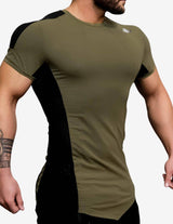 Guru Muscle KANA Performance – Shirt Army Green, view 3
