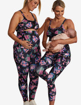 Guru Muscle KANGA 7/8 Maternity & Postpartum Leggings, view 2