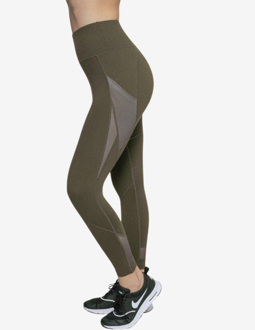 Guru Muscle Inner Zen Leggings - Army Green