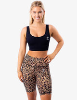 Guru Muscle Leopard Bike Shorts, view 3