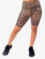 Guru Muscle Leopard Bike Shorts, view 6