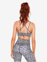 Guru Muscle Leopard Crop Top, view 2