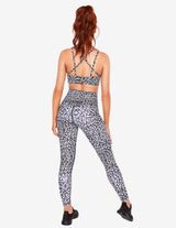 Guru Muscle Leopard Full Length Tights, view 4