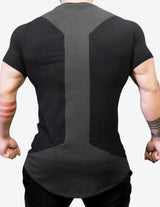 Guru Muscle LIBER Shirt – Black & Dark grey, view 2