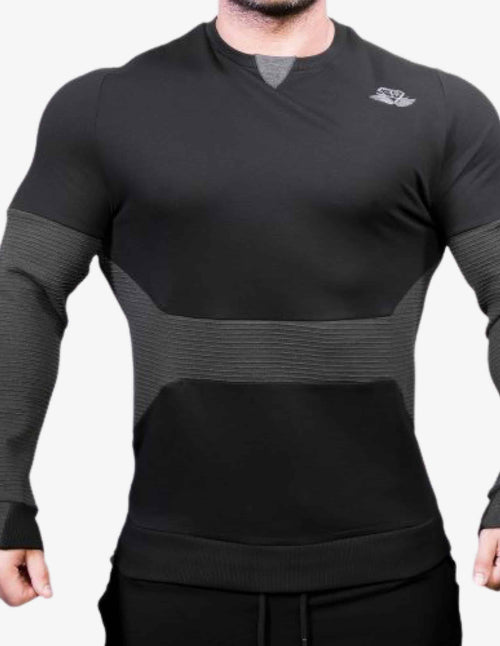 Guru Muscle LIBER Vest – Black & Dark Grey
