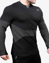 Guru Muscle LIBER Vest – Black & Dark Grey, view 3