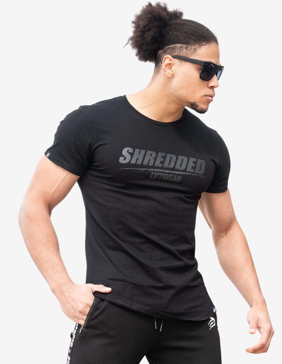 Guru Muscle LIFTWEAR TEE - T-Shirt - BLACK
