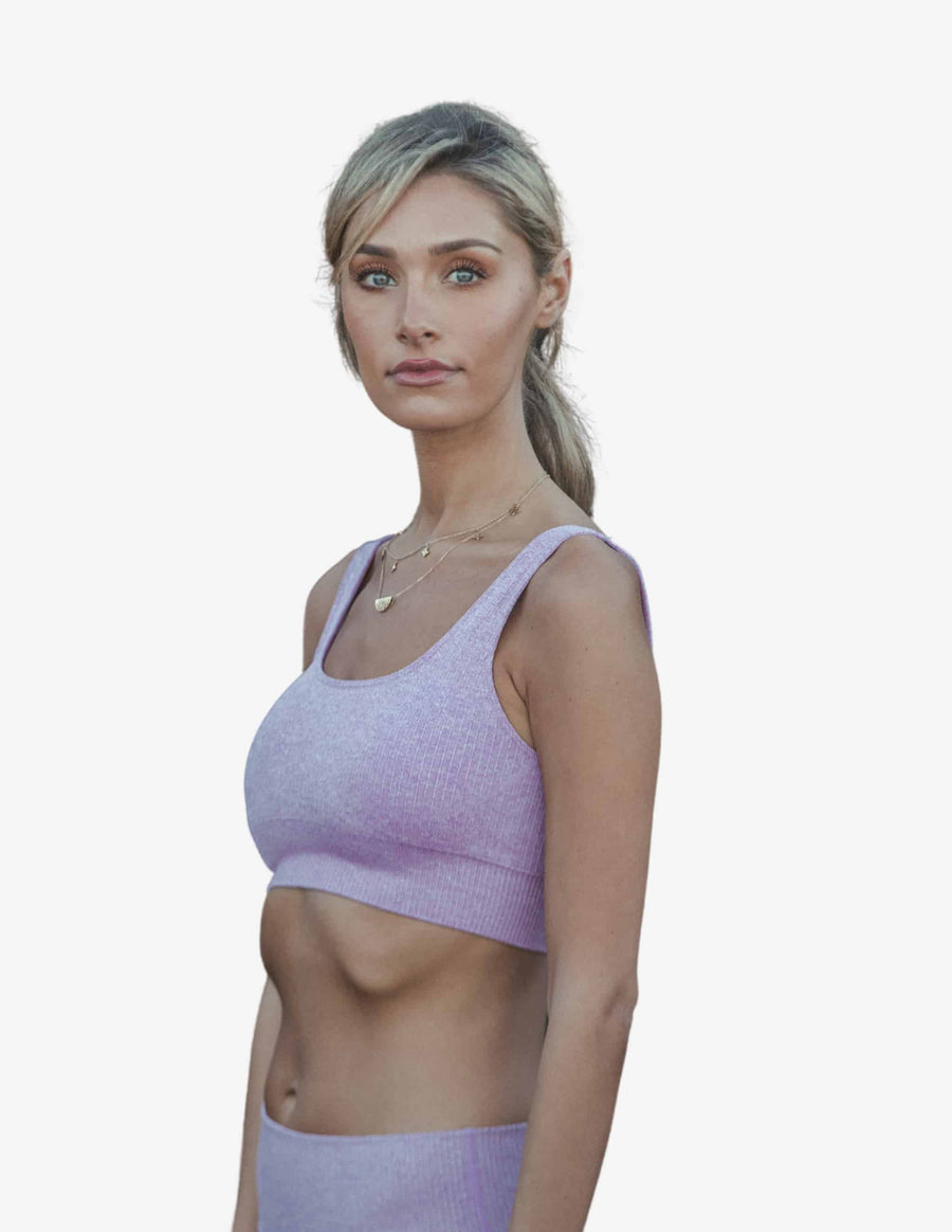 Guru Muscle Lilac Bondi Crush Bra
