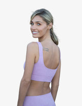 Guru Muscle Lilac Bondi Crush Bra, view 2