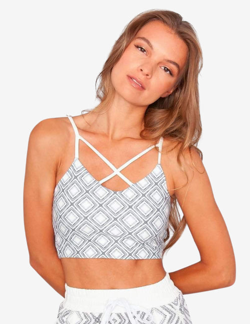 Guru Muscle Lineage Crisscross Four-Way Top