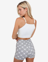Guru Muscle Lineage Crossover High-Waisted Short, view 2