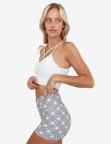 Guru Muscle Lineage Crossover High-Waisted Short, view 4