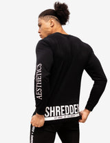 Guru Muscle Longsleeve hoodie - BLACK, view 2