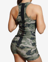 Guru Muscle LOTUS Army – Tank Top, view 2