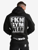Guru Muscle MEN'S GYM HOODIE | HEIST | BLACK, view 2