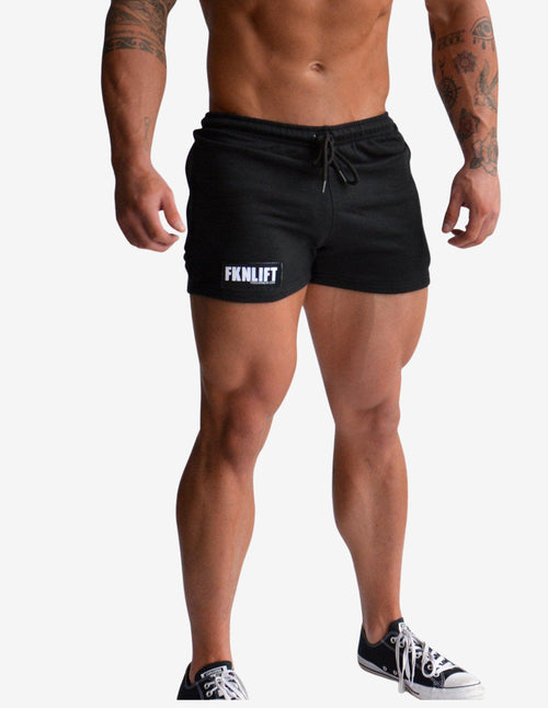Guru Muscle Men's Gym Shorts | FKNLIFT Black