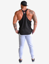 Guru Muscle MEN'S GYM SINGLET | FKN ALPHA, view 2