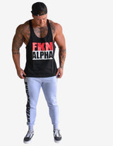 Guru Muscle MEN'S GYM SINGLET | FKN ALPHA, view 3
