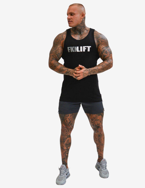 Guru Muscle MEN'S GYM SINGLET | FKNLIFT
