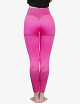 Guru Muscle MINERVA Seamless Legging – Fuchsia Pink / Black, view 2