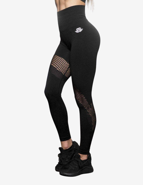 Guru Muscle Motus Seamless Legging High Waist โ Black Out