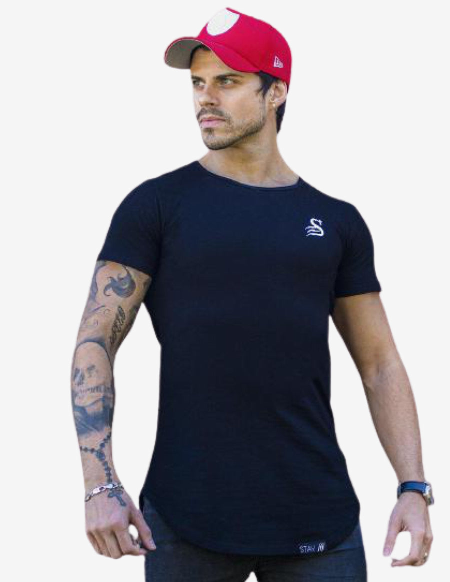 Guru Muscle Muscle T-Shirt- Black
