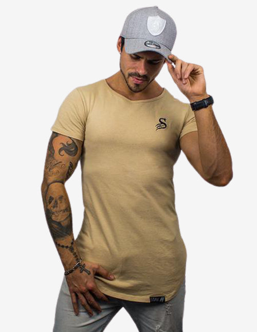 Guru Muscle Muscle T-shirt - Sand