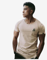 Guru Muscle Muscle T-shirt - Sand, view 3