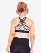 Guru Muscle Nautical Breastfeeding Bra, view 2