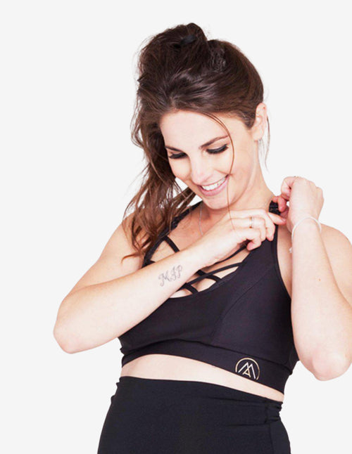 Guru Muscle String It Nursing Sports Bra