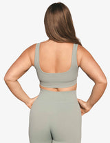 Guru Muscle Ocean Ribbed Seamless U Bra, view 2