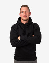 Guru Muscle OVERSIZED HOODIE BLACK, view 2