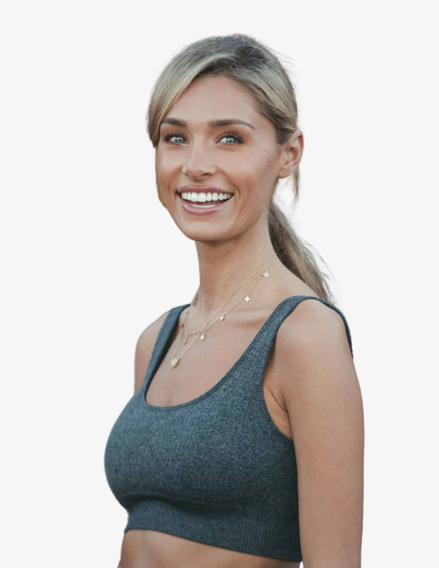 Guru Muscle Pebble Ribbed Seamless Bra