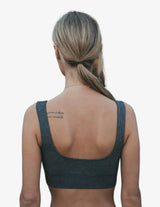 Guru Muscle Pebble Ribbed Seamless Bra, view 2