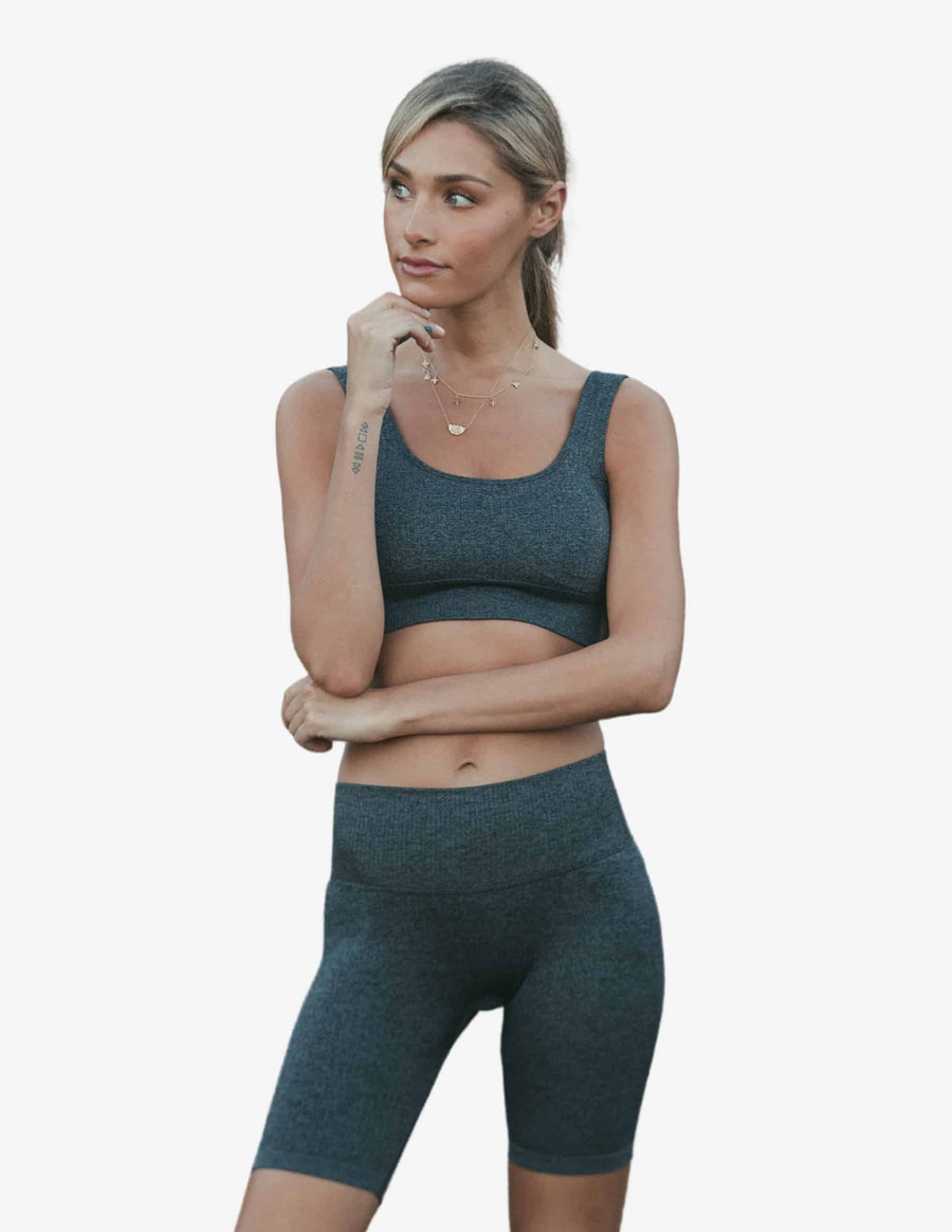 Guru Muscle Pebble Seamless Biker Shorts