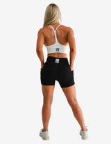 Guru Muscle Pocket Gym Shorts | Black, view 4