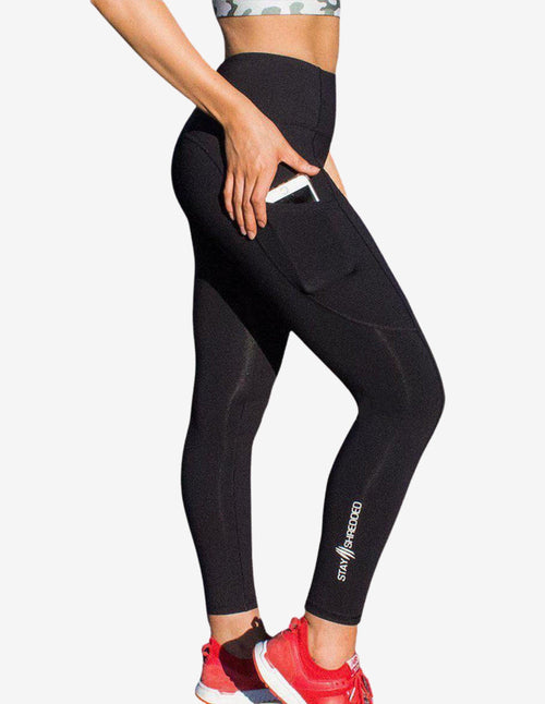 Guru Muscle Pocket Legging - BLACK