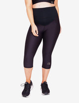 Guru Muscle 3/4 Pregnancy & Postpartum Leggings, view 3