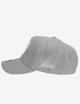 Guru Muscle Premium A-frame Snapback - Grey, view 2