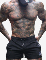 Guru Muscle Quads Lifting Shorts - BLACK, view 2