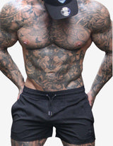 Guru Muscle Quads - Lifting Shorts - BLACK/BLACK, view 3