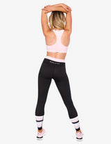 Guru Muscle Racer Back Crop Top (Pink), view 2