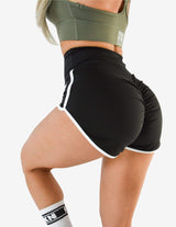 Guru Muscle Retro Scrunch Bum Gym Shorts, view 2