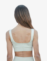 Guru Muscle Sand Ribbed Seamless Bra, view 2