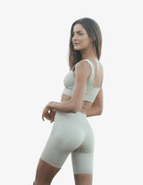 Guru Muscle Sand Ribbed Seamless Bra, view 4